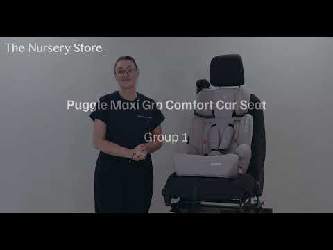 Puggle Maxi Gro Comfort Group 1/2/3 Eco Car Seat Booster Seat - Cashmere (9 Months-12 Years) by Puggle